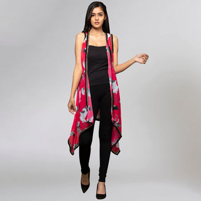 Pink Flamingo Shrug