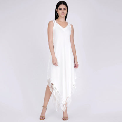 White Handkerchief Dress