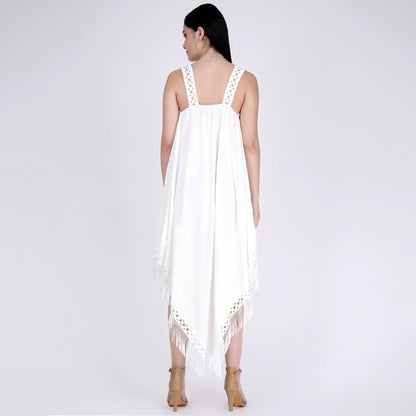 White Handkerchief Dress