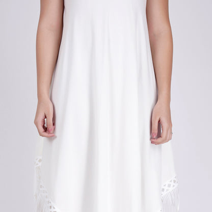 White Handkerchief Dress