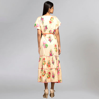 Yellow Floral Dress