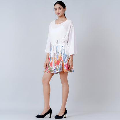Multicoloured Floral Dress