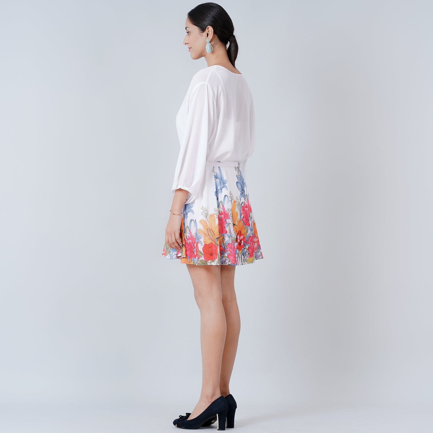 Multicoloured Floral Dress