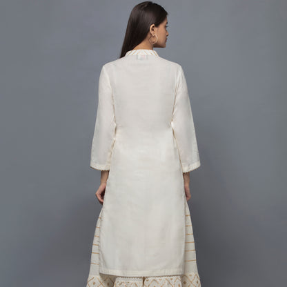 Ivory Long Kurta