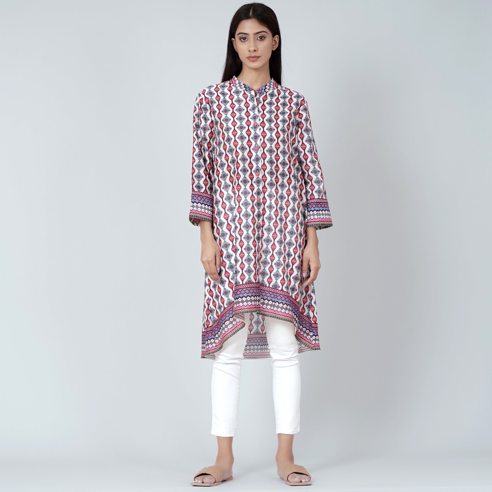 Details more than 65 shirt pattern kurti design