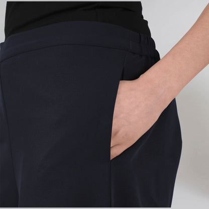 Dark Blue Wide Leg Pants