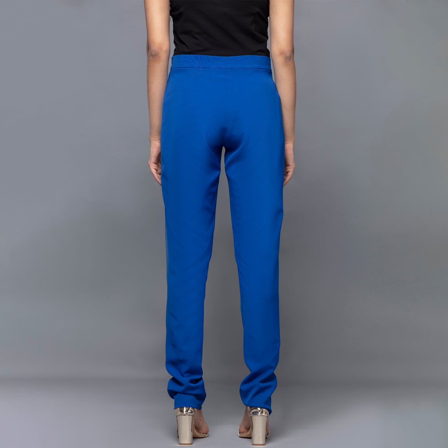 Blue Slim Fit Pants