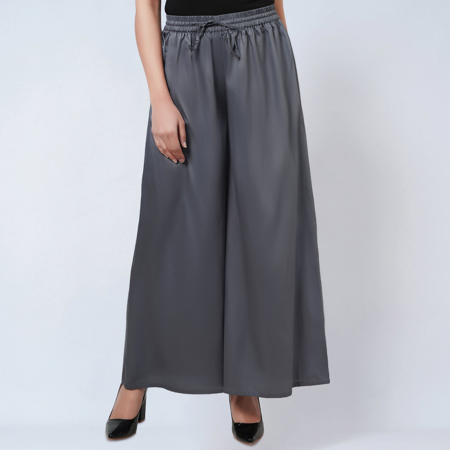 Grey Cotton Pants