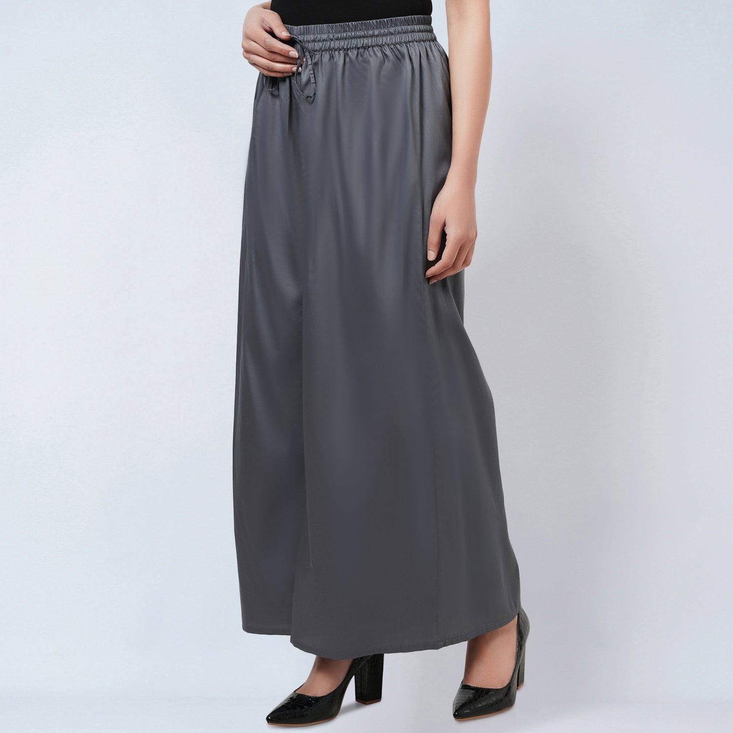 Grey Cotton Pants