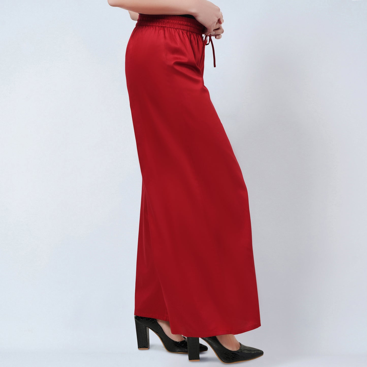 Red Cotton Pants
