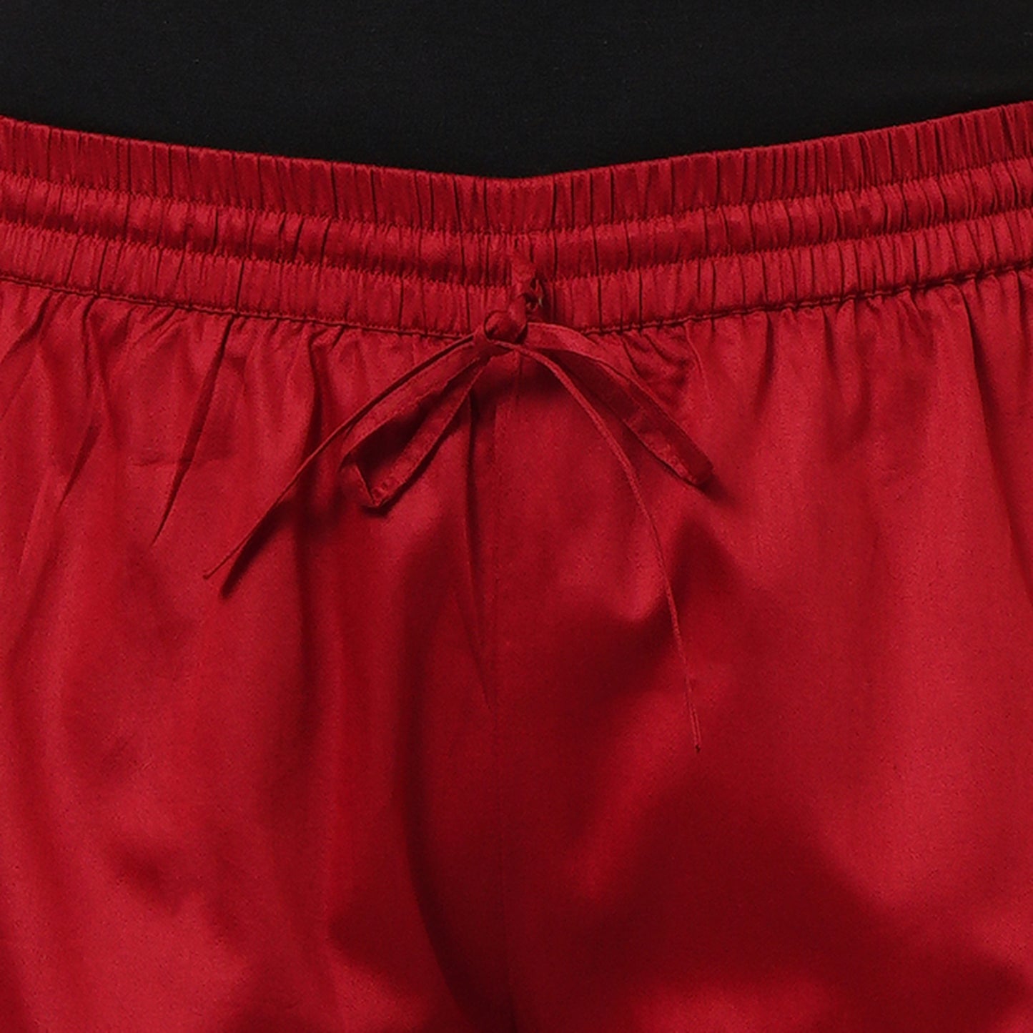 Red Cotton Pants