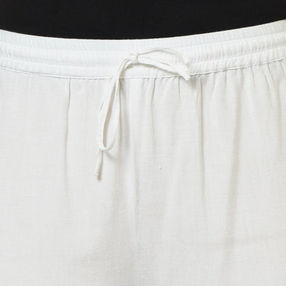 White Summer Shorts